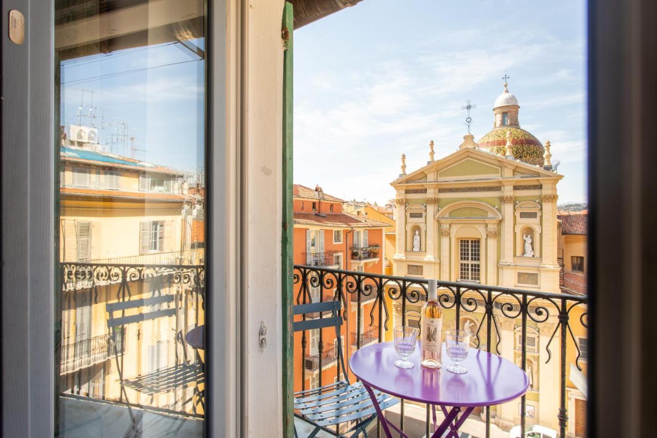 Ross 5- F2, Lumineux, Balcon, Loft, Clim, Vieux-Nicea Zewnętrze zdjęcie