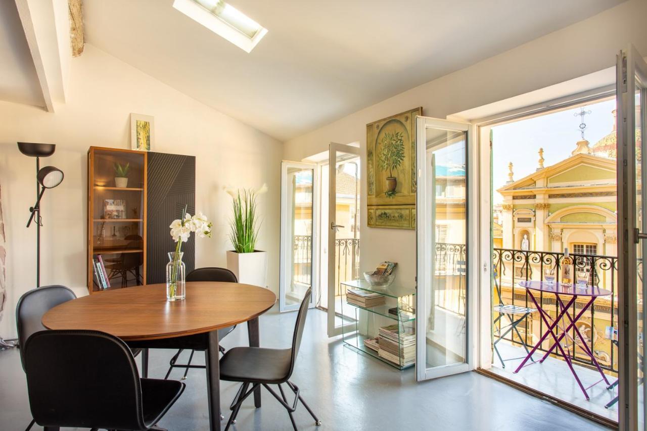 Ross 5- F2, Lumineux, Balcon, Loft, Clim, Vieux-Nicea Zewnętrze zdjęcie