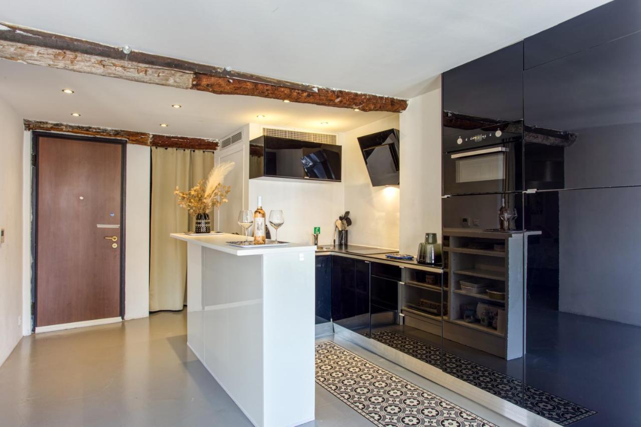 Ross 5- F2, Lumineux, Balcon, Loft, Clim, Vieux-Nicea Zewnętrze zdjęcie