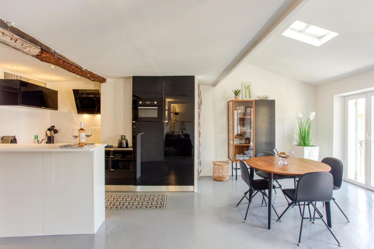 Ross 5- F2, Lumineux, Balcon, Loft, Clim, Vieux-Nicea Zewnętrze zdjęcie
