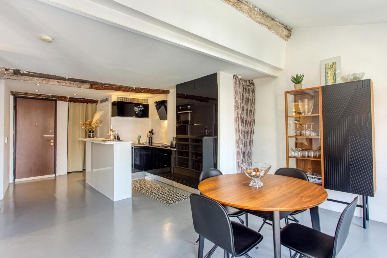 Ross 5- F2, Lumineux, Balcon, Loft, Clim, Vieux-Nicea Zewnętrze zdjęcie